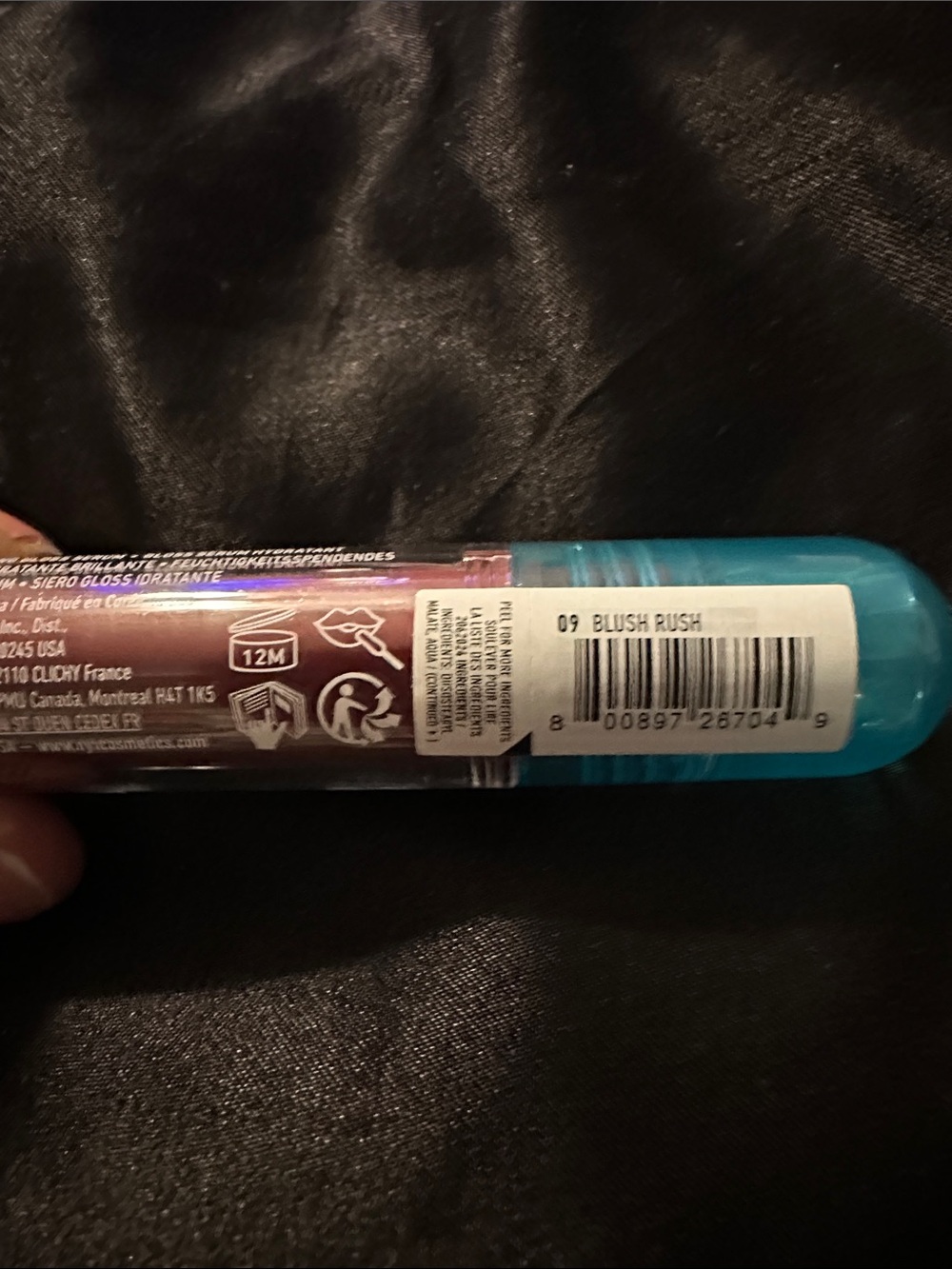 BUY NOW NYX Lip I.V. Hydrating Lip Gloss Stain - Blush Rush - Picture 7 of 7